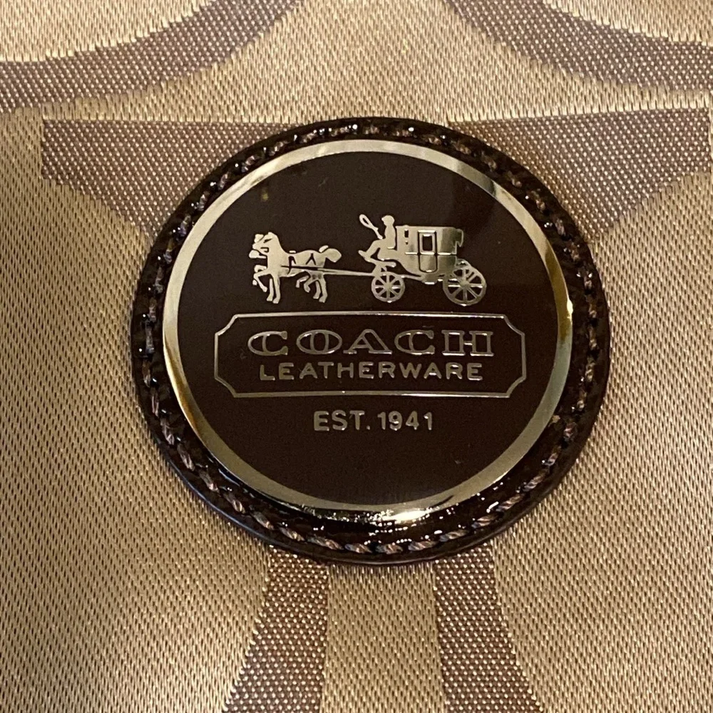 NWT Coach Sateen Tote Bag — Perfect for work or travel!